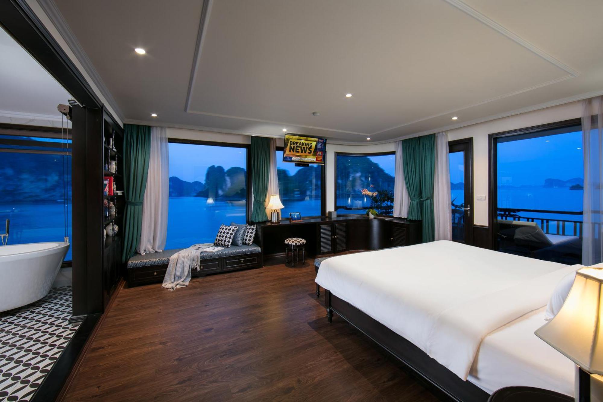 Genesis Luxury Regal Cruises Hotell Ha Long Rum bild